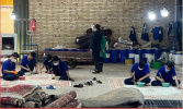 نمایشگاه آثار برگزیده دانشجویان و بازدیدکنندگان از مجموعه قالیشویی ادیب